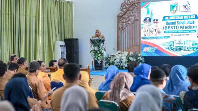 Atasi Kecemasan Tanpa Takut Dicap Buruk, Pemprov Sulteng Luncurkan Layanan “BESTI Madani”