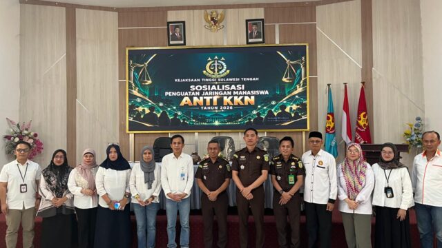 Perkuat Integritas Generasi Muda, Kejati Sulteng Edukasi Mahasiswa FH Untad Soal Peta Baru Pidana Korupsi di KUHP Nasional